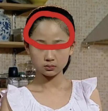女人额头伏羲骨图片