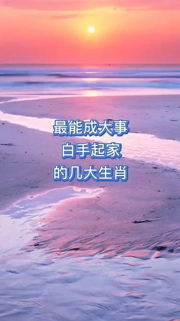 白手起家事业有成的生肖