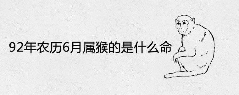 92年属猴一生大劫年