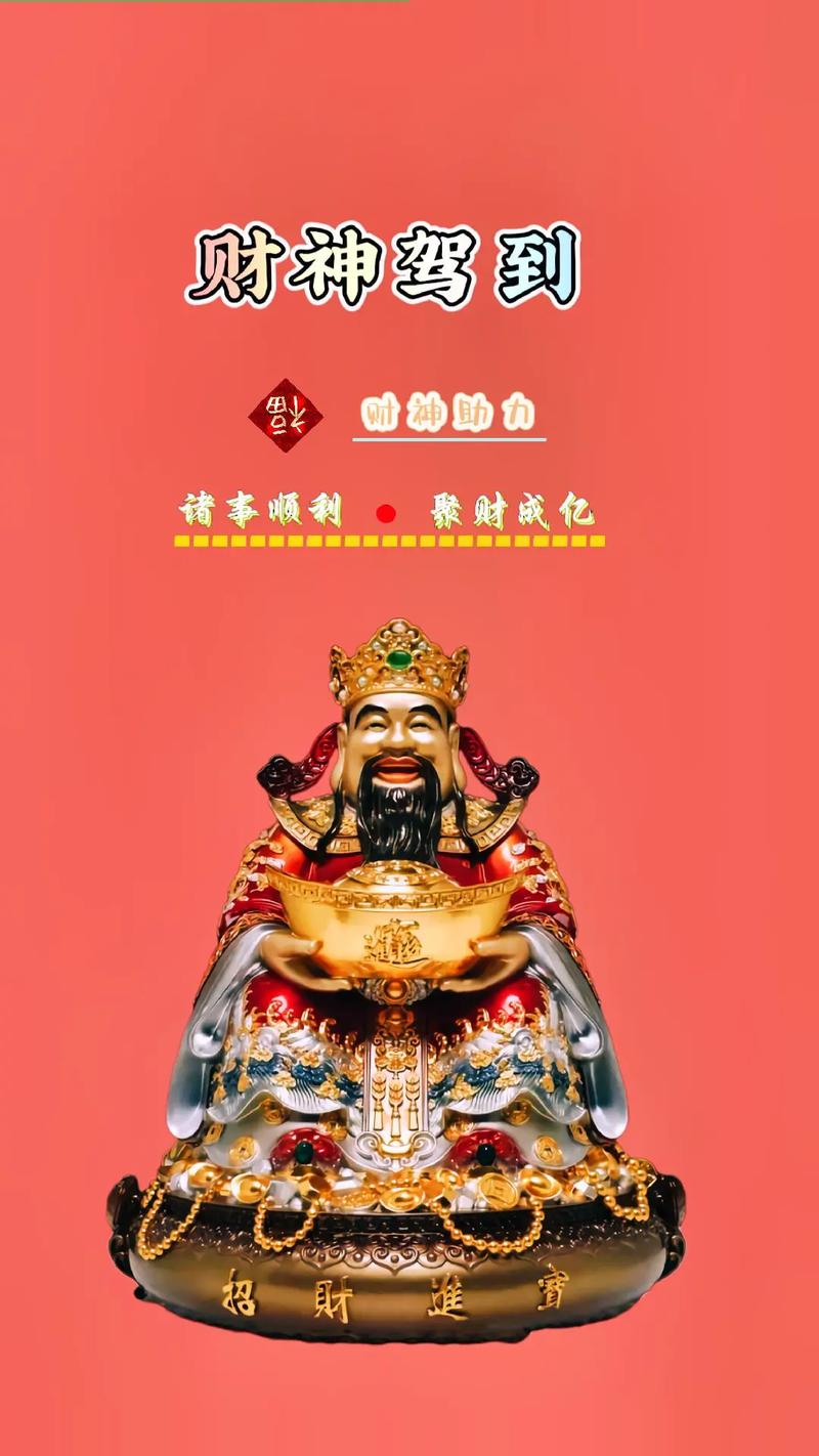 财神挂在家中哪面墙上图片