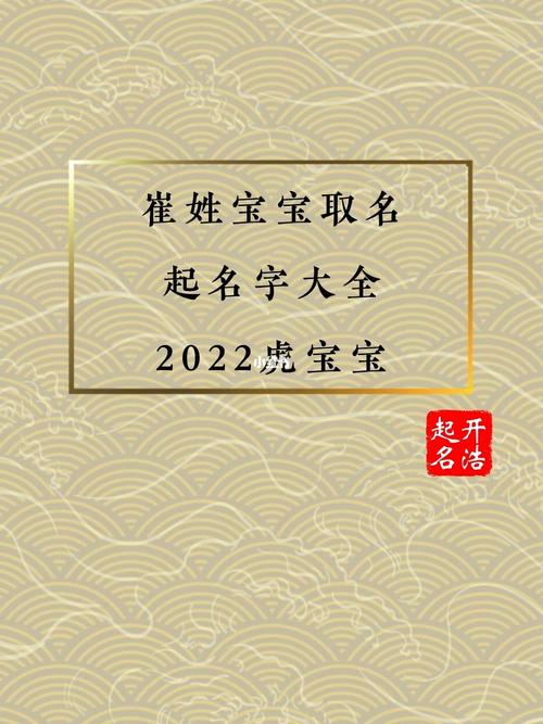 崔姓女孩漂亮有涵养的名字