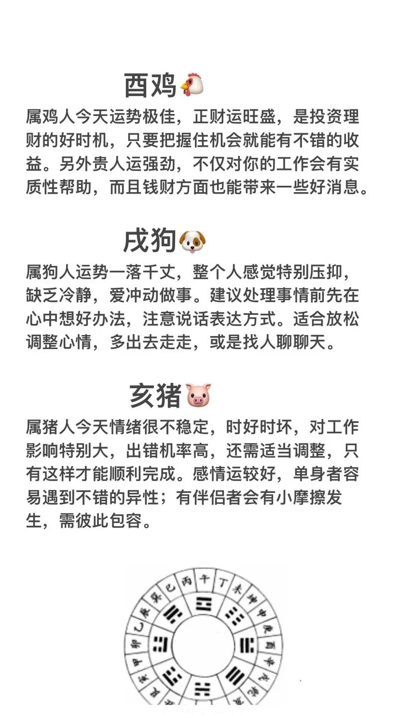 每日生肖运势 10月18日生肖运势播报