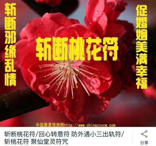 削弱本命桃花运即斩桃花的方法有哪些?(一)