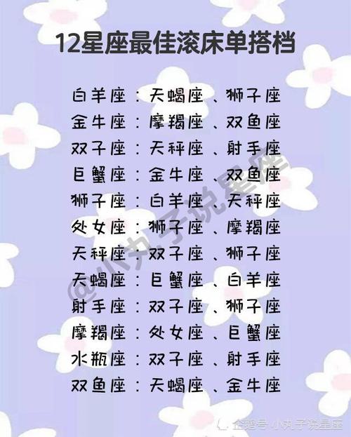 48区间星座配对