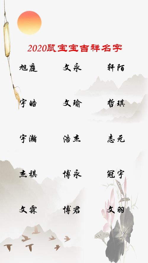2020年5月5日立夏出生的鼠宝宝男孩起名大全!