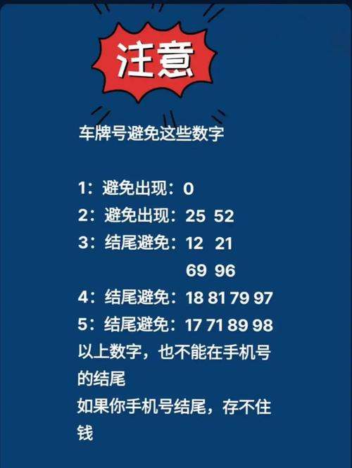 怎样选车牌号码最吉利