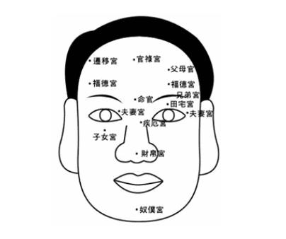 面相十二宫:官禄宫