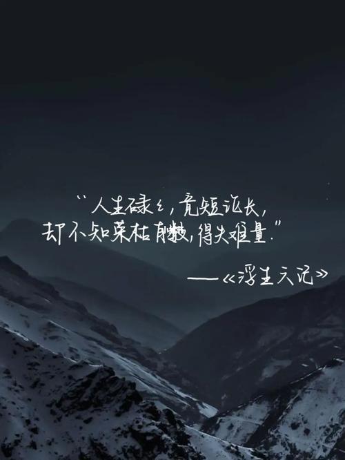 诽谤言 勿计论 到头来 数已定 碌碌浮生 不如安分是什么意思?