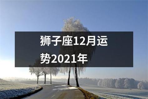 2021年12月狮子座工作运好不好