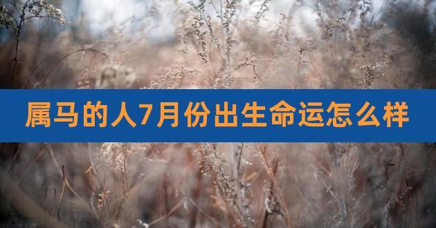 7月12日诞生的人,7月12日诞生的人命运怎样?