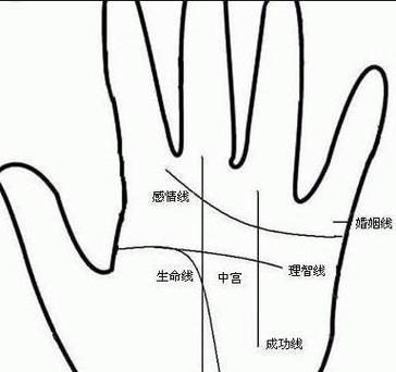 手相哪几条代表情人