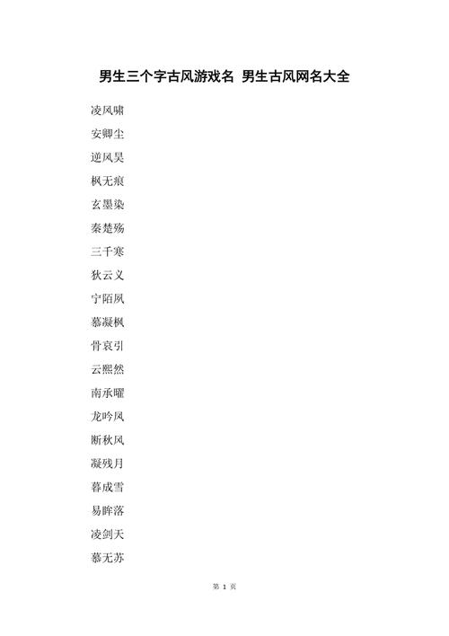 含群字的男孩名字