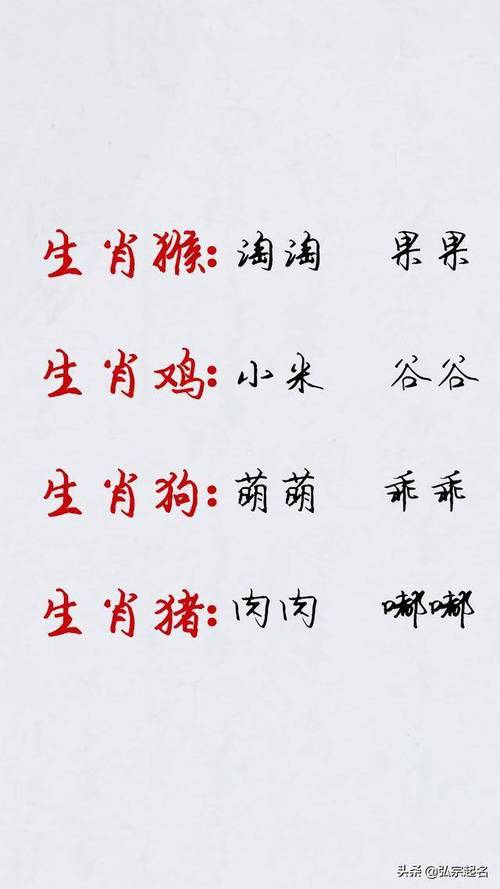生肖猪最忌讳的姓名