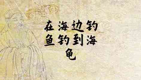 梦见钓到海龟