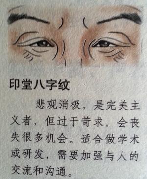 印堂有八字纹的男人运势欠佳是为何