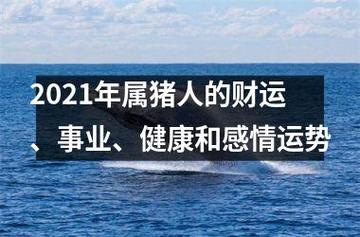 属猪人2021年十月事业走高峰