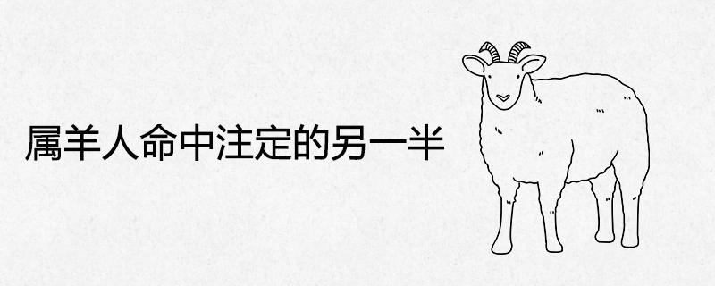 属羊的人命中注定的另一半