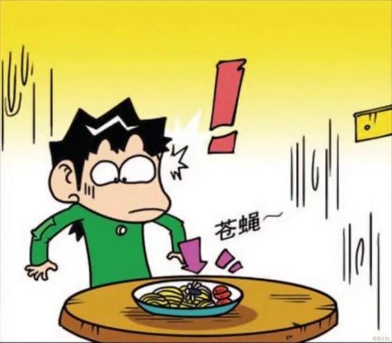 属龙女吃饭时在菜里发现苍蝇会怎么做?