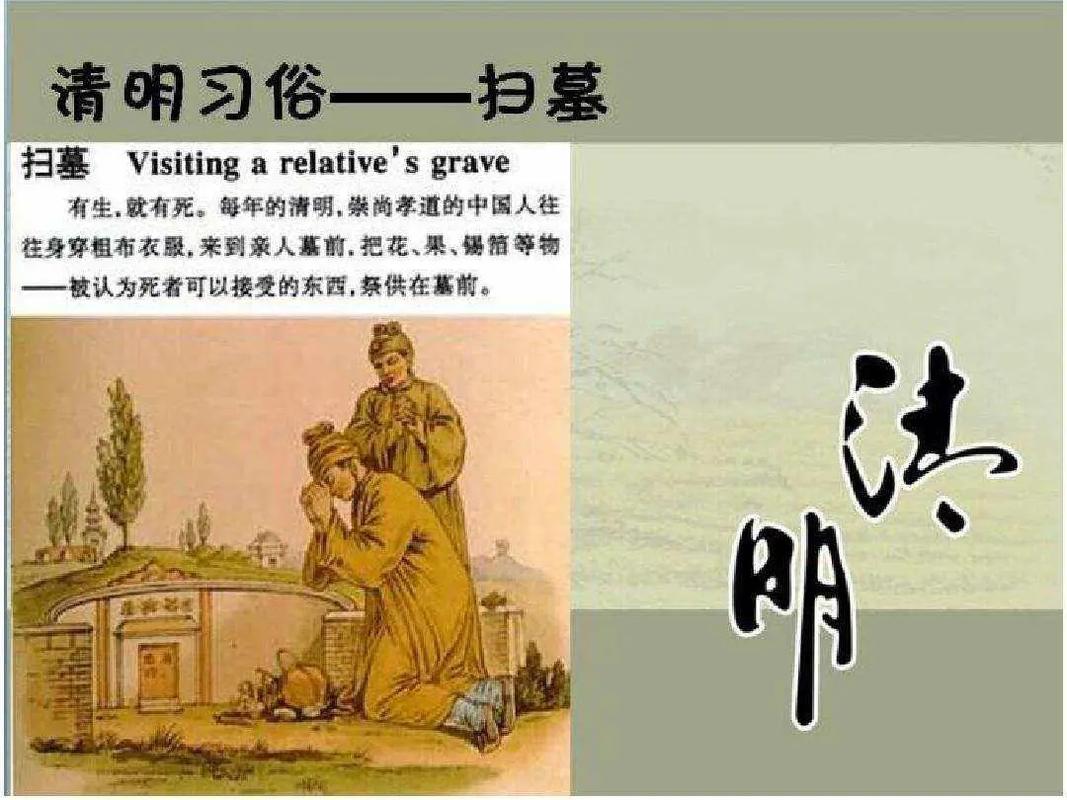 清明节扫墓祭祖的来历