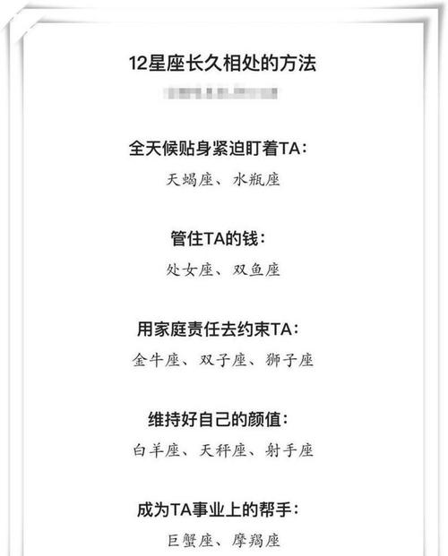 12星座女看重什么第一印象?