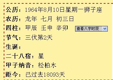 农历七月初三(阴历7月3日)生日的人星座查询