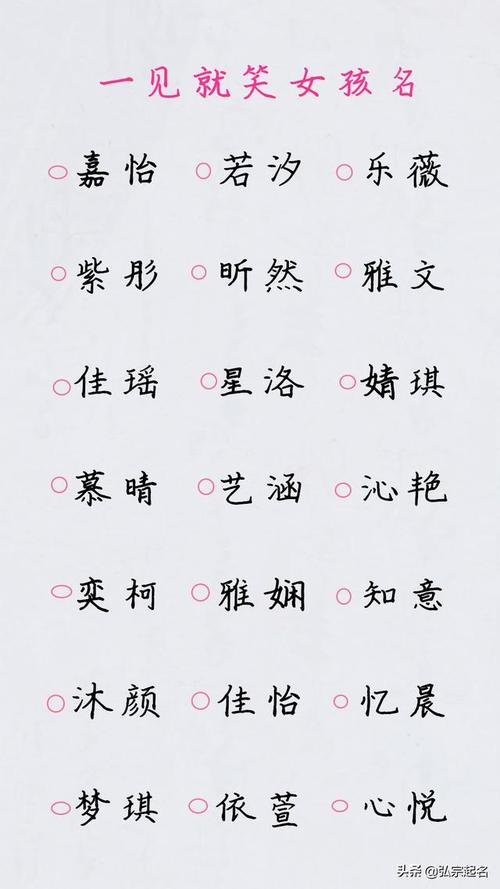 鼠年女孩大气有涵养的名字有哪些