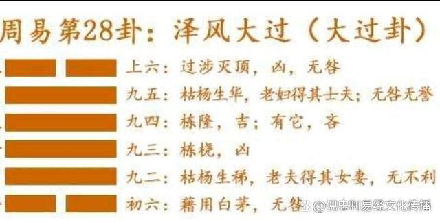 周易全书白话文:大过卦第二十八