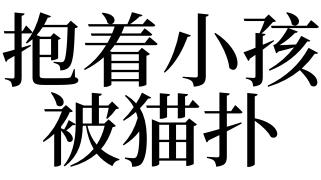 梦见被猫扑