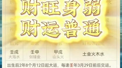 2019年财运最旺的八字