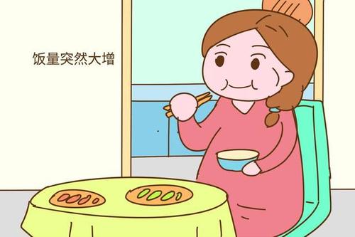 梦到自己饭量好