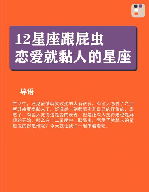 恋爱时不喜欢黏人的星座