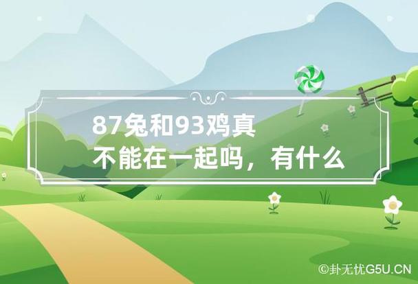 87兔和93年鸡真不能在一起吗
