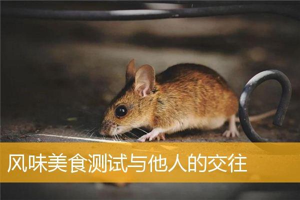 风味美食测验一下:与别人的交往