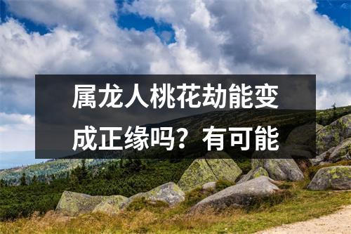 属龙人桃花劫能变成正缘吗?有可能
