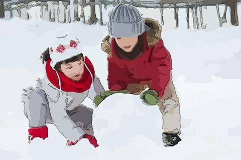 梦见在雪地上翻滚游戏