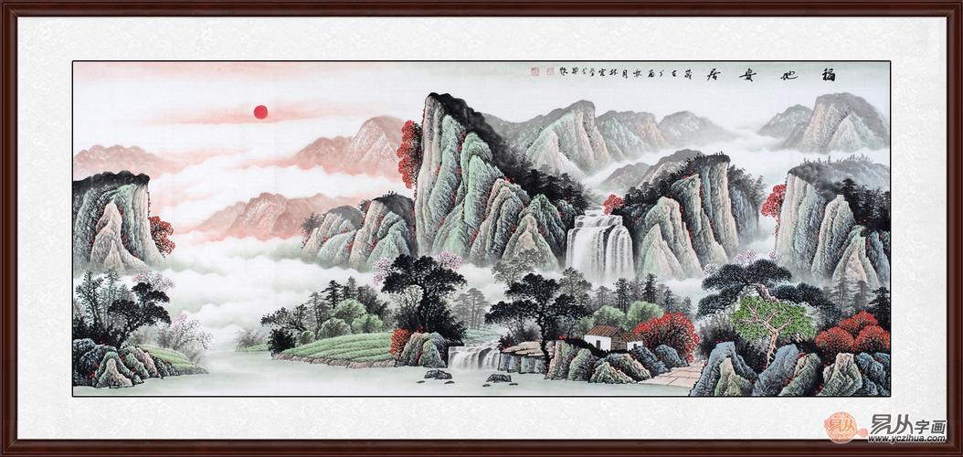 根据风水学家里挂什么画好