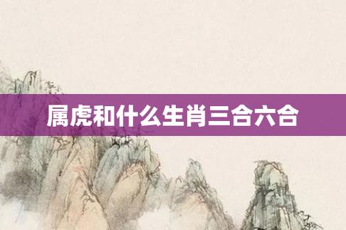 属虎的六合是什么生肖