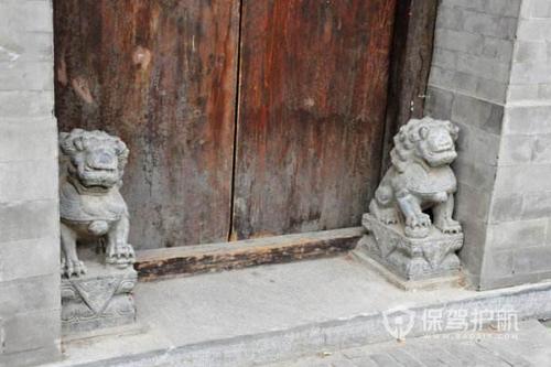 大门狮子怎么摆放?文中干货