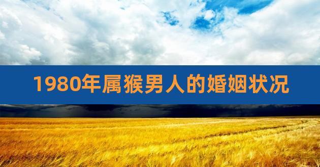 1980年属猴的男人性格怎么样