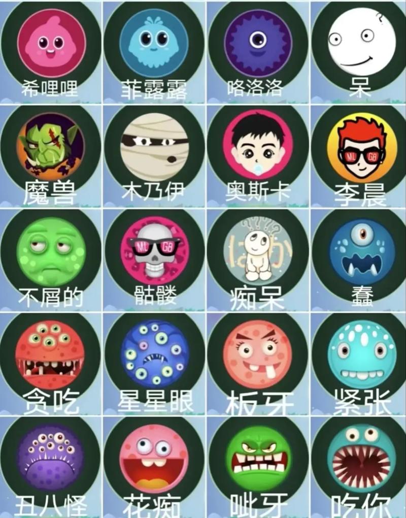 球球大作战名字皮肤图