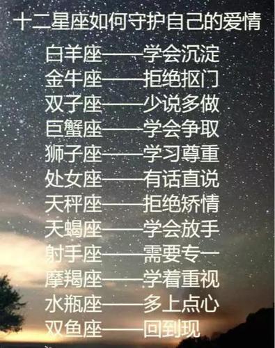 失恋后,12星座该如何调整自己