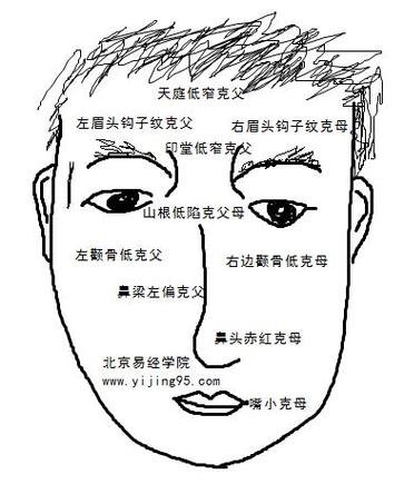 容易与父母反目成仇的人面相