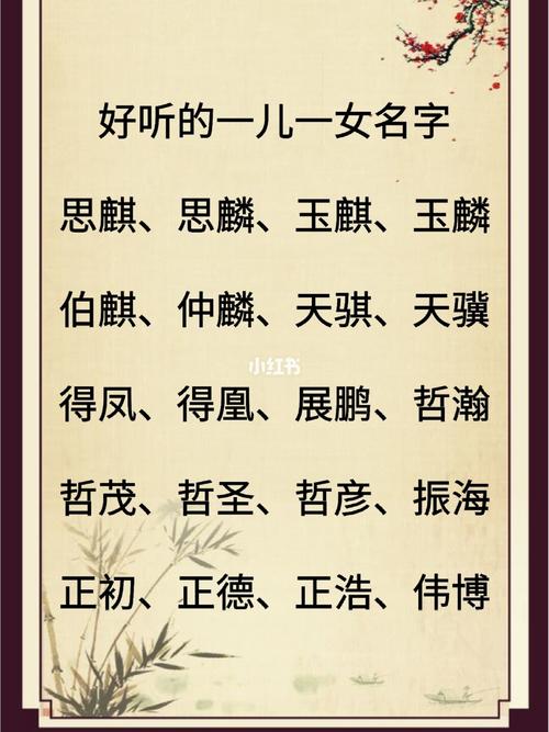 鼠宝宝姓岑男孩名字好听大全