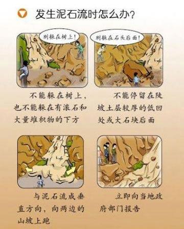 梦见泥石流中逃生成功是什么意思