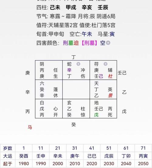 辛金男走壬水运