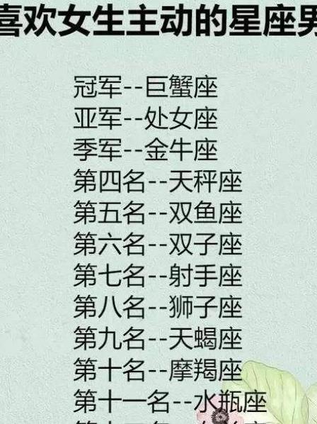 越活越明白 哪些星座能够保持清醒呢