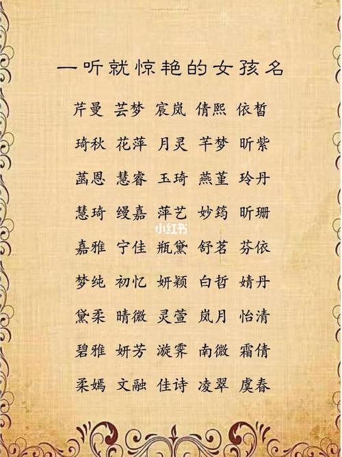 鼠宝宝姓向女孩名字好听大全
