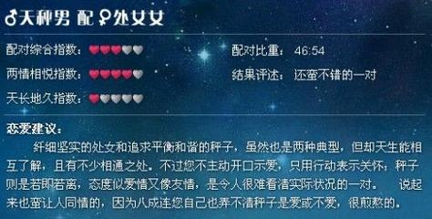 天秤座男和处女座女恋爱会有结果吗