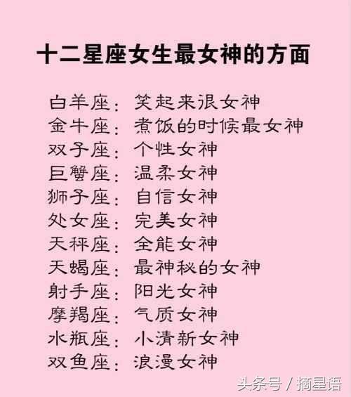 星座最好骗的女生