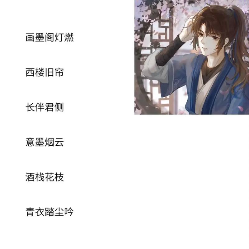 王者荣耀男生游戏名字古风